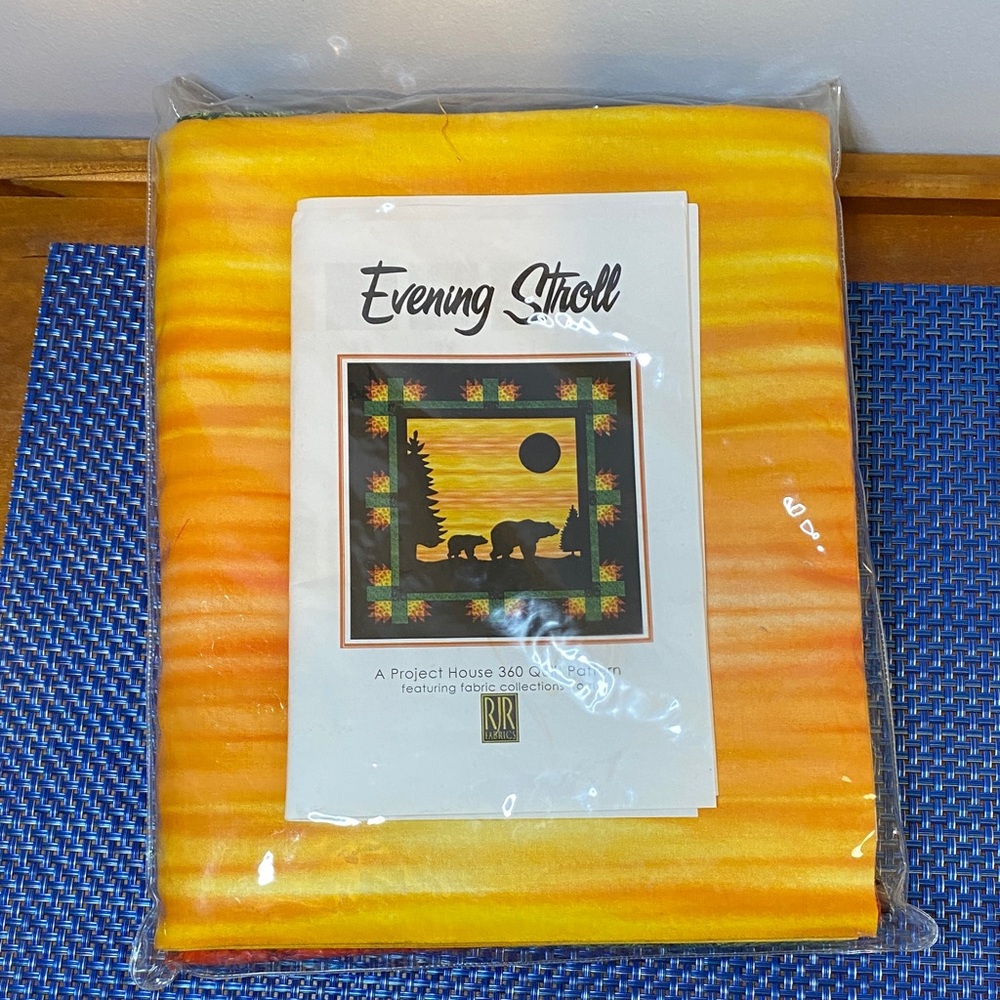 Dan Morris Evening Stroll RJR Rabric quilt kit